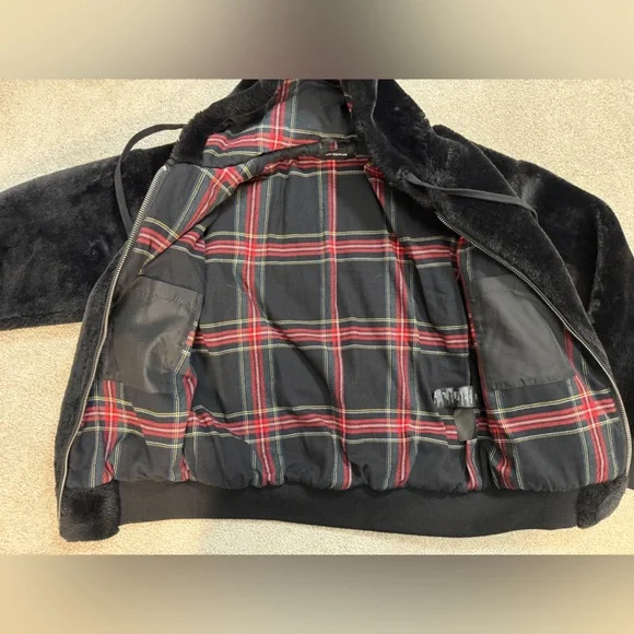 The Kooples Black Fleece Puffer Jacketsize 1 equivalent to size SmallEUC